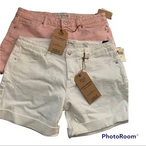 Lucky Brand The Roll Up denim short in white